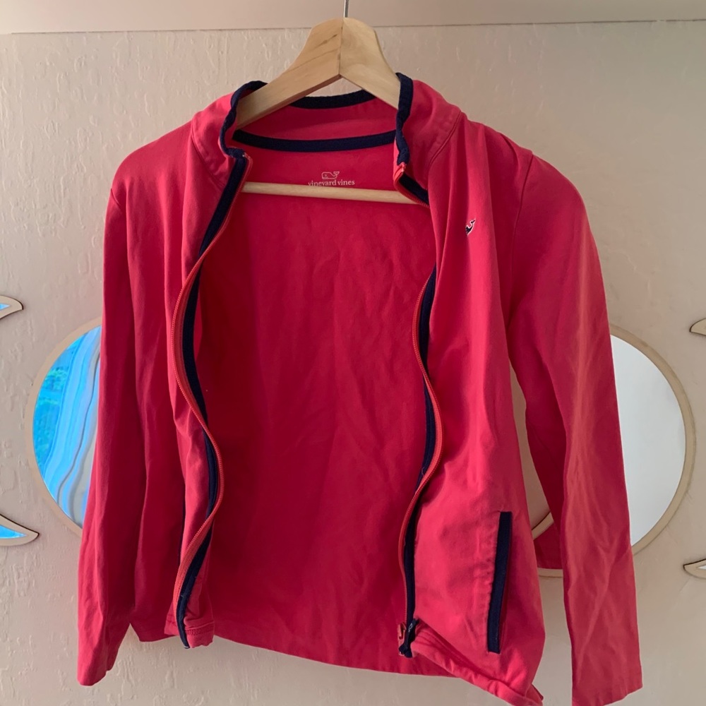 vineyard vines zip up!